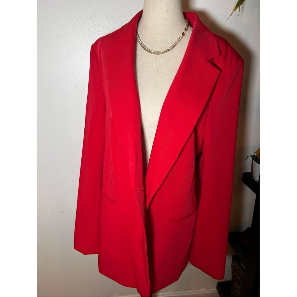 H&M red blazer size large